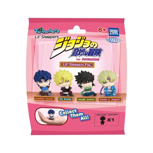 Jojo´s Bizzare Adventure Twinchees Mini Figures Lil´Sleepers 5 cm Blind Pack