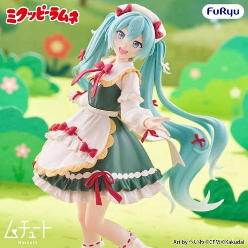 PRE-ORDER: Mikuppy Ramune Muchute PVC Figure - Mikuppy Ramune Ver. 18 cm