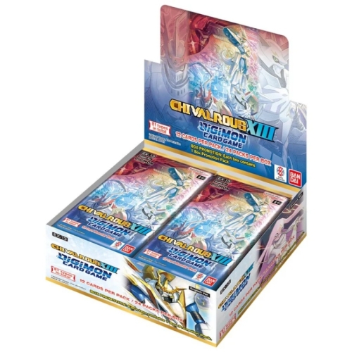 Digimon Card Game EX-13:CHIVALROUS XIII Бустер Кутия (24 Бустера)