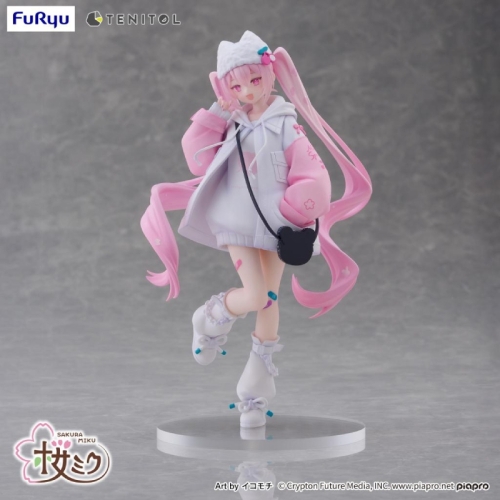 Vocaloid Hatsune Miku TENITOL Figure - Sakura Miku Cool style petit