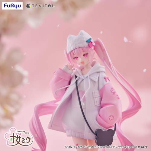 Vocaloid Hatsune Miku TENITOL Figure - Sakura Miku Cool style petit