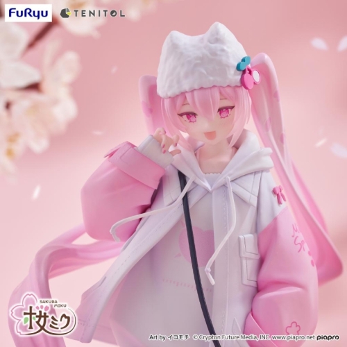 Vocaloid Hatsune Miku TENITOL Figure - Sakura Miku Cool style petit