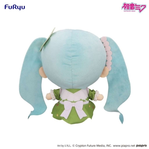 Vocaloid KYURUMARU Голяма Плюшена Играчка - Hatsune Miku, Clover