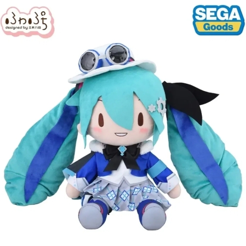 Vocaloid Fuwa Petit Голяма Плюшена Играчка - Hatsune Miku, MIKU WITH YOU 2025