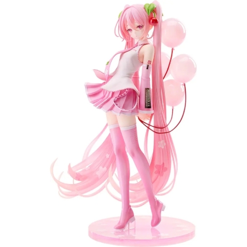 Vocaloid Hatsune Miku Collection Колекционерска Фигурка - Sakura Miku, GSC Illustration Contest Ver.