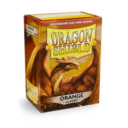 " Dragon Shield " Големи Протектори за карти 100 броя - оранжеви