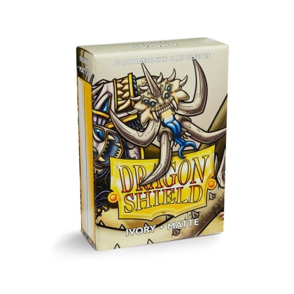 Dragon Shield Малки Протектори за карти 60 броя Матирани - Слонова Кост