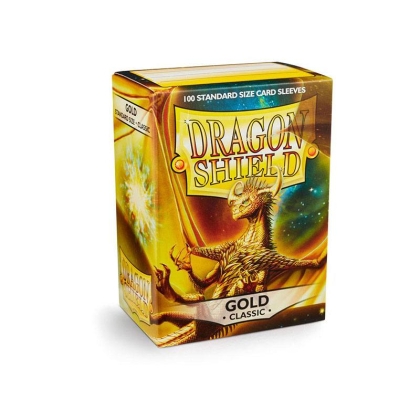 " Dragon Shield " Големи Протектори за карти 100 броя - Златни