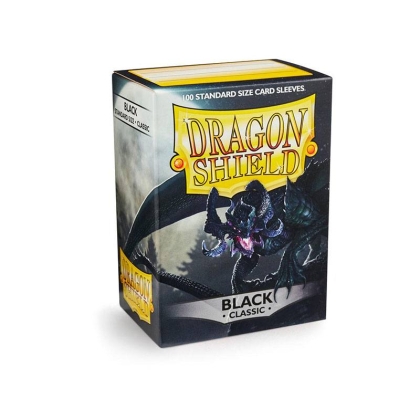 " Dragon Shield " Големи Протектори за карти 100 броя - Черни